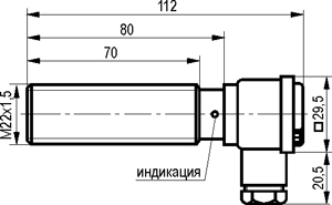 Габариты ISB AT62A-01G-7-L